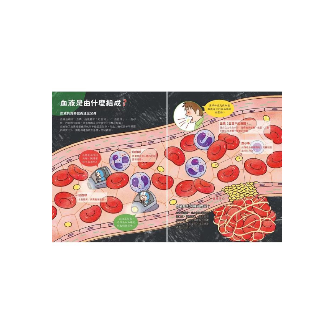 出發吧！人體探險隊：揭開身體消化道、泌尿系統、骨骼肌肉、心臟血管……不可思議的祕密（新版）