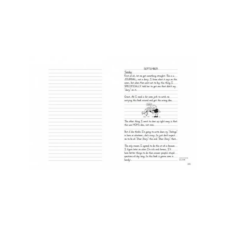 葛瑞的囧日記 1：中學慘兮兮 (中英對照) Diary of a Whimpy Kid 1 (Traditional Chinese & English)