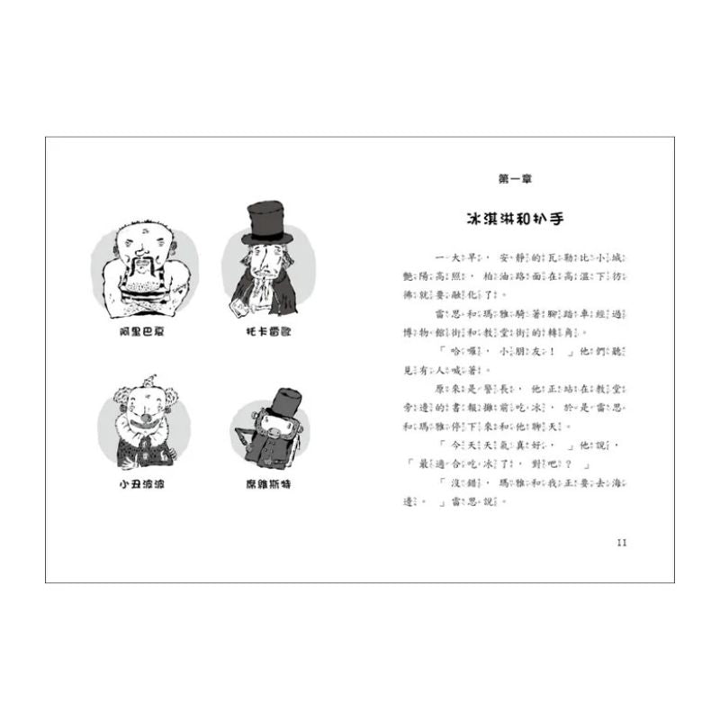 雷思瑪雅少年偵探社7：馬戲團之謎