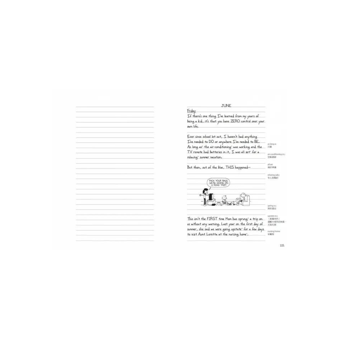 葛瑞的囧日記 9：旅行豬隊友 (中英對照) Diary of a Whimpy Kid 9 (Traditional Chinese & English)