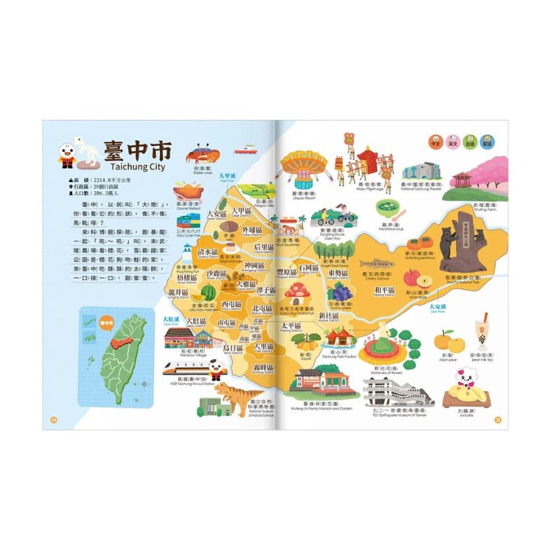 臺灣地圖百科－FOOD超人