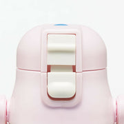 SKATER Ultralight Stainless Steel Flask Water Bottle with Shoulder Strap - Sumikko Gurashi Mole’s Home (580ml)