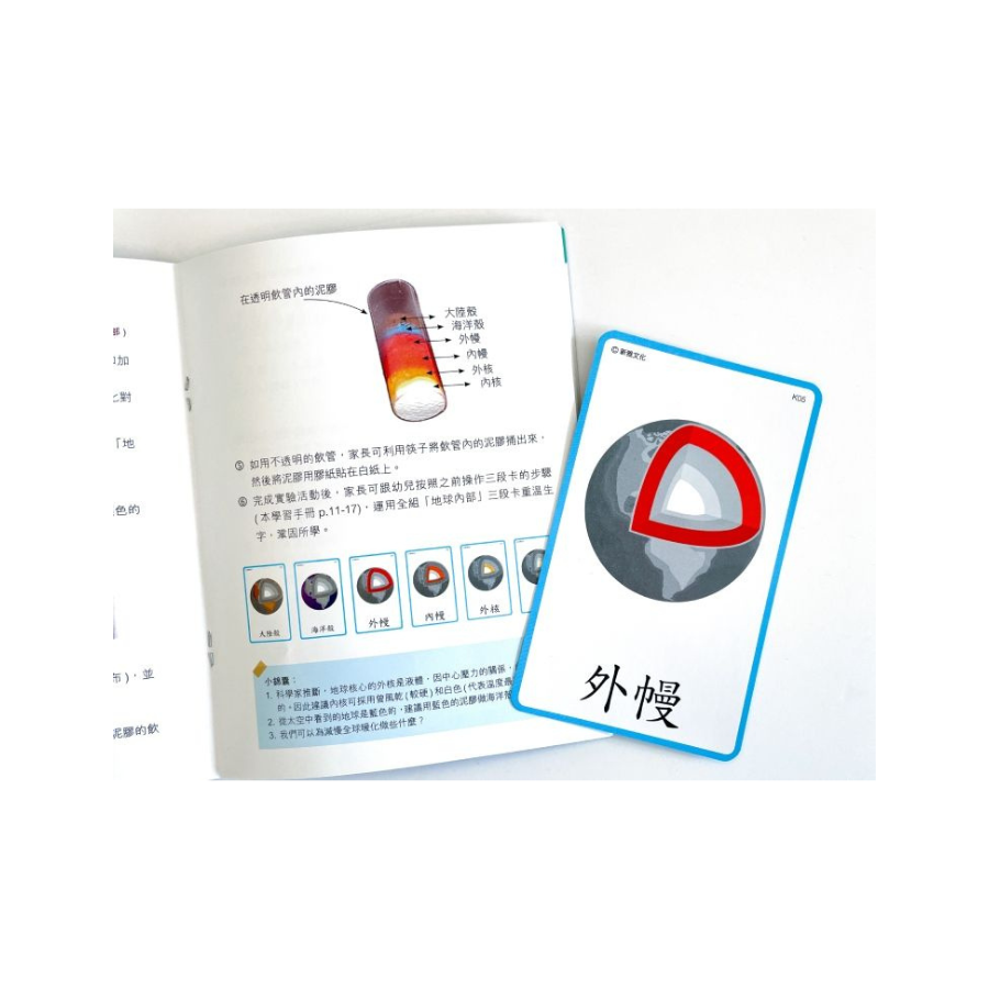 蒙特梭利STEAM三段卡認知識字學習套組
