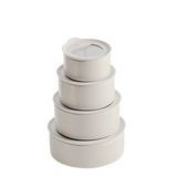 Fika One Ceramic Food Container Essential Set of 4 - Round