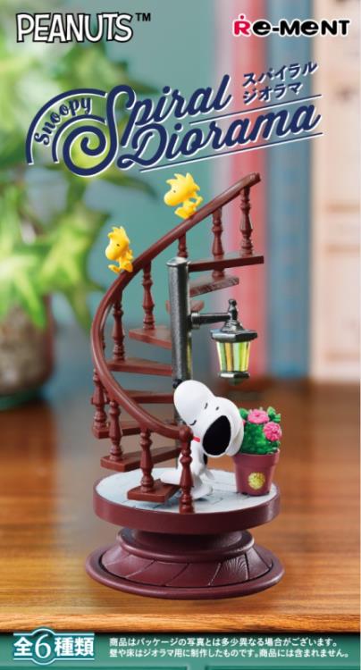 Snoopy Spiral Diorama Figure Blind Box