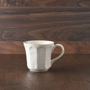 Rokuro Mino Ware Mug 日本小兵粉引馬克杯 - Off White