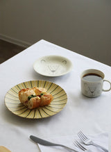 Mogu Mogu Japanese Mino Ware Kids Meal Gift Set – Lion