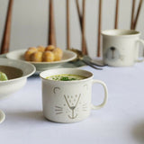 Mogu Mogu Japanese Mino Ware Kids Meal Gift Set – Lion