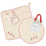 Organic Imabari Baby Towel Gift Set (Navy / Red)