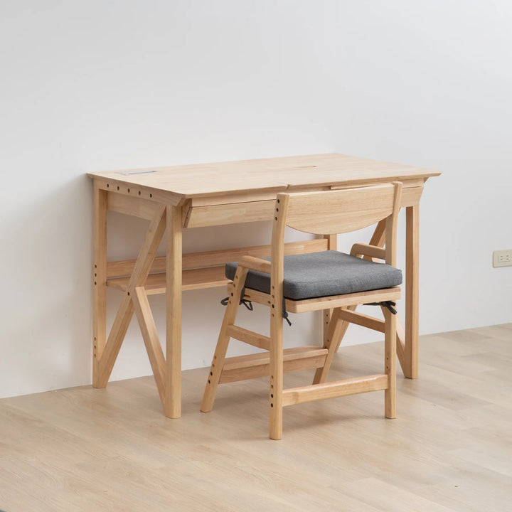 【Explorista】 Wooden Desk & Chair Starter Set 好好學成長桌椅基本組