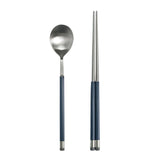 Kara Satin Spoon & Chopsticks Set