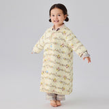 Warm Quilted Wearable Gown Sleeper – Flower Rabbit
