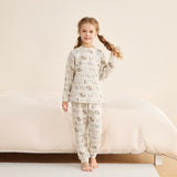 Warm Quilted Pajamas with Stretchy Belly Waistband – Circus Parade