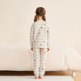 Warm Quilted Pajamas with Stretchy Belly Waistband – Circus Parade