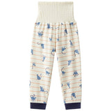 Smooth Cotton Pajamas with Stretchy Belly Waistband – Ring-Tailed Lemur