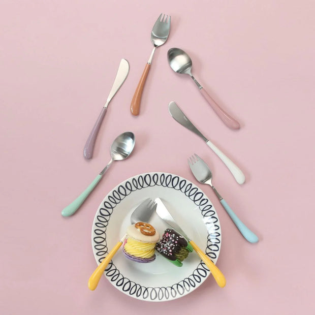 Swan Toddler Flatware Set