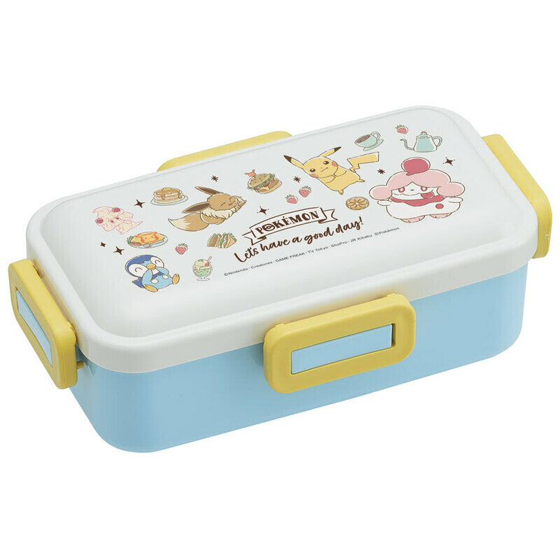 SKATER Antibacterial Domed-Shaped Lid Divided Lunch Box (530ml) - Pokemon