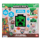 Front of Minecraft 3D Sticker Maker kit packaging