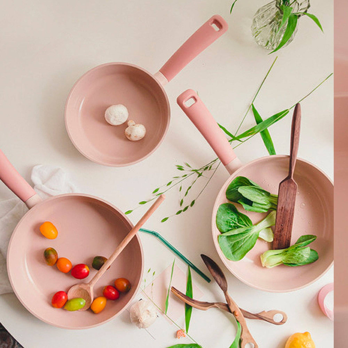 Retro Sherbet 10" Ceramic Nonstick Frypan