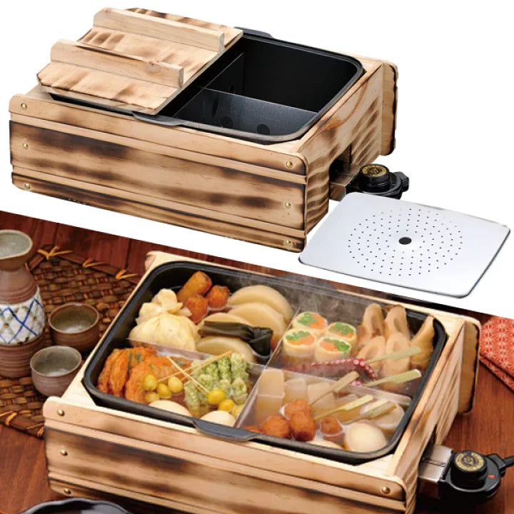 Wooden Multi-Purpose Oden Pot