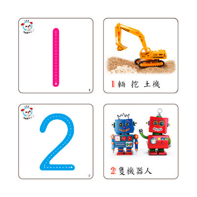 ABC/ㄅㄆㄇ/123觸感識字卡套組