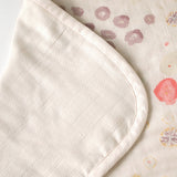 Hoppetta 6-Layered Gauze Blanket - MyFlower by Naomi Ito 六層紗蘑菇被 (M)
