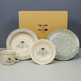 Mogu Mogu Japanese Mino Ware Kids Meal Gift Set – Seals