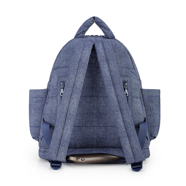 Airy Backpack Baby Diaper Bag -  Denim Blue (M)