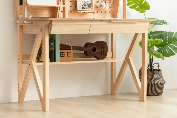 【Explorista】 Wooden Desk 好好學成長桌