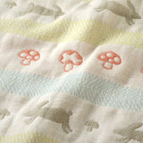 Hoppetta Six-Layered Gauze Blanket - Rabitte (M)