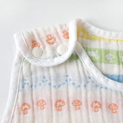 Hoppetta 4-Layered Gauze Sleeping Bag (2 Sizes)  四層紗彩虹蘑菇防踢背心