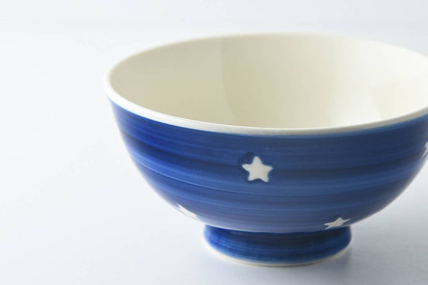 Stars Mino Ware Rice Bowl 日製美濃燒星星飯碗