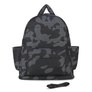 Airy Backpack Baby Diaper Bag - Black Camo (L)