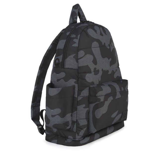 Airy Backpack Baby Diaper Bag - Black Camo (L)