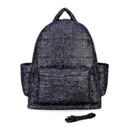 Airy Backpack Baby Diaper Bag - Black Tweed (L)