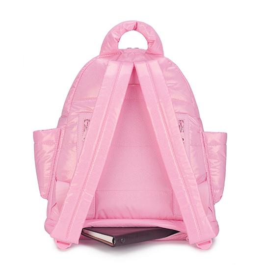 Airy Backpack Baby Diaper Bag - Golden Pink ECO (L)
