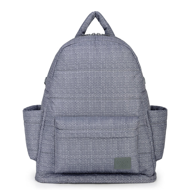 Airy Backpack Baby Diaper Bag - Knitted Grey (L)