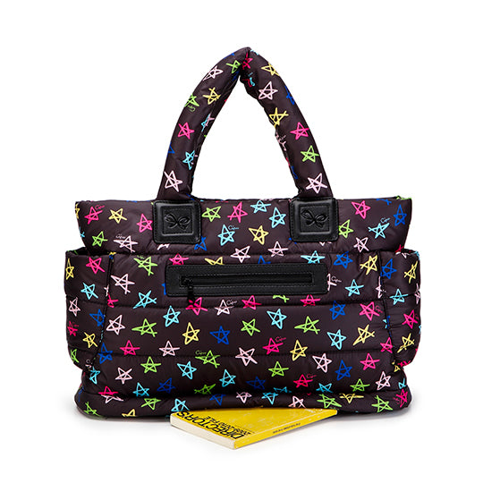 Airy Tote Baby Diaper Bag - Rock Stars (L)