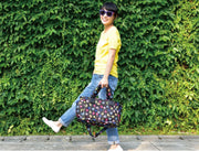Airy Tote Baby Diaper Bag - Rock Stars (L)