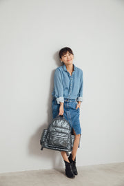 Airy Backpack Baby Diaper Bag - Smokey Grey (M)