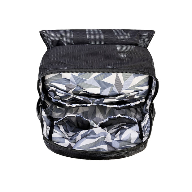 Light Multi-Purpose Backpack - Black Camo (L)