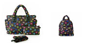 Airy Tote Baby Diaper Bag - Rock Stars (L)