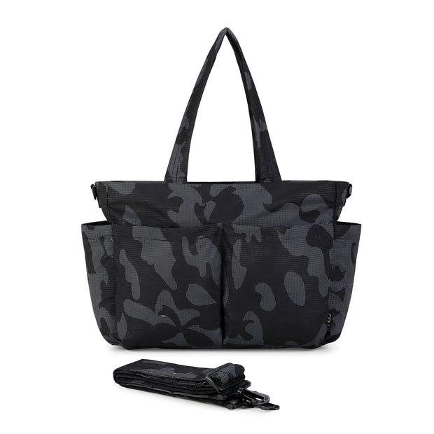 Light Multi-Purpose Tote - Black Camo (L)