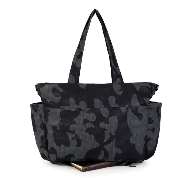 Light Multi-Purpose Tote - Black Camo (L)