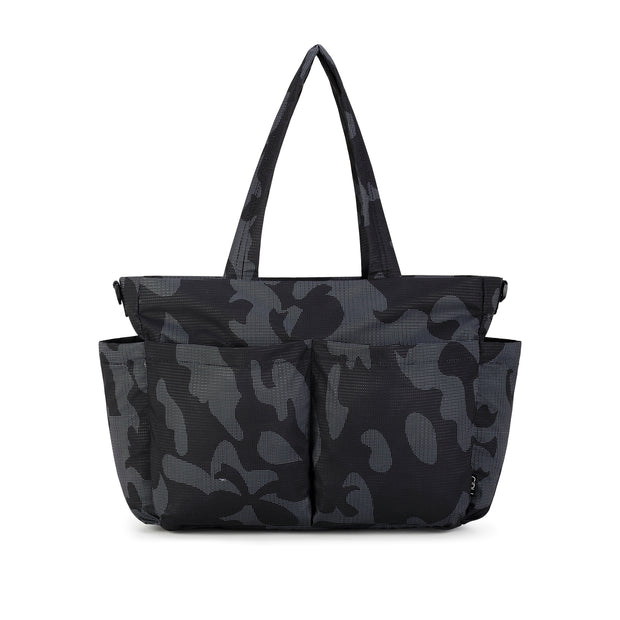 Light Multi-Purpose Tote - Black Camo (L)