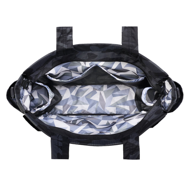 Light Multi-Purpose Tote - Black Camo (L)