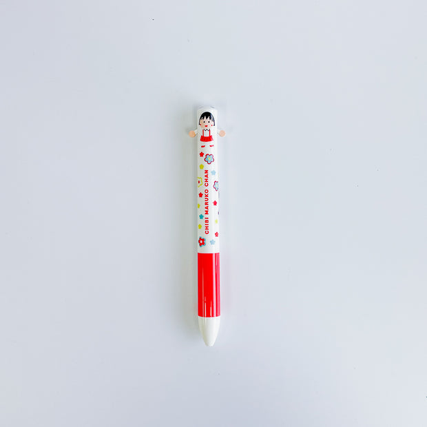 2-Color 0.5mm Ballpoint Pen 日本雙色耳朵筆 (Black and Red)