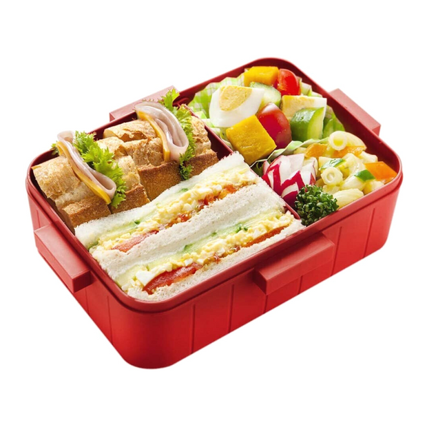 SKATER Pikachu Divided Antibacterial Lunch Box (650ml) 日本輕量樂扣式分隔保鮮便當盒