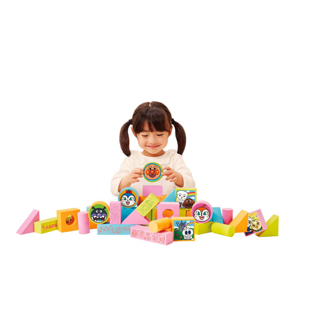 Anpanman Soft Block Play Set (40 pcs)