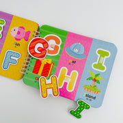 Baby趣味學習貼貼書 (4書第二輯)：我會ㄅㄆㄇ、我會ABC、認識顏色、有趣形狀